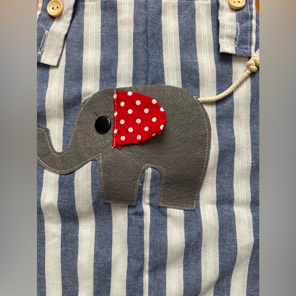 LAST Price NEW Handmade elephant romper - Picture 2 of 4